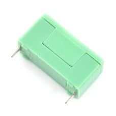 Saugiklio jungtis su apsauginiu dangteliu PTF-78 5x20mm - žalias