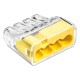 SCP4 B10 plug-in quick connector - 4 tracks 4mm 32A/450V - Perfect Quick connector - 10 pcs.
