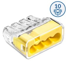SCP4 B10 plug-in quick connector - 4 tracks 4mm 32A/450V - Perfect Quick connector - 10 pcs.