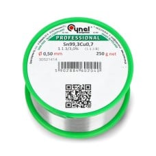 Solder Cynel LC99.3 250g/0.5mm - lead-free