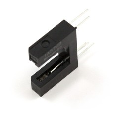 Slit sensor, GP1A57HRJ00F optocoupler, SparkFun SEN-09299