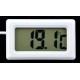 Termometras su LCD ekranu nuo -50 °C iki 100 °C - baltas