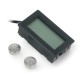 Termometras su LCD ekranu nuo -50°C iki 110°C ir matavimo zondu - 10m