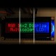 LCD ekranas 2x16 su baltais simboliais RGB + jungtys, Adafruit 399