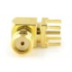 SMA female connector for angular printing - 50Ω