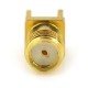 SMA female connector for simple printing - 50Ω