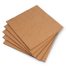 Smulkiagrūdė kamštienos lenta - 3mm - 200x200mm - 5 vnt.