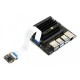 Sony IMX219-77 8Mpx camera module, compatible with Jetson Nano, Waveshare 16507