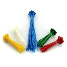 Cable ties colored - 250 pcs