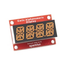SparkFun Qwiic Alphanumeric Display - Pink - SparkFun COM-16919