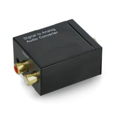 SPDIF jack audio converter with cable - Toslink AK319A