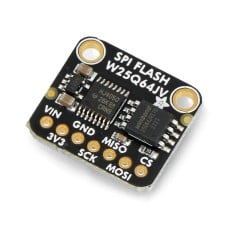 SPI FLASH jungtis - Flash atminties modulis W25Q64 - 64Mb/8MB - Adafruit 5636