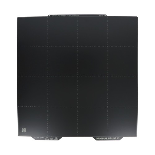 Spyruoklinio plieno PEI lakštas – Prusa XL spausdintuvams – lygus Spyruoklinio plieno PEI lakštas – Prusa XL spausdintuvams – lygus