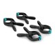 Spring clamp micro fix 30mm - 4 pcs - Wolfcraft 3432000