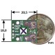 ACS711EX current sensor, -15A to 15A, Pololu 2452