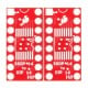 Adapter SSOP to DIP 16-pin, x2, SparkFun BOB-13994
