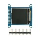 ST7735R, display TFT LCD 1.44'' 128x128 px with microSD car reader, Adafruit 2088