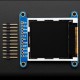 ST7735R, 1.44” TFT LCD ekranas, 128x128 px su microSD automobilio skaitytuvu, Adafruit 2088