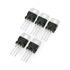 Linijinis įtampos reguliatorius 12V LM7812CV - THT TO220 - 5 vnt