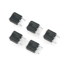 Linear voltage regulator 5V L78M05CDT - SMD TO252 - 5 pcs