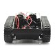 Light Damping Balance Tank - Track Chassis with Shock Absorption and DC Motor Drive