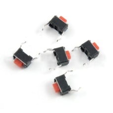 Taktinis mygtukas 3x6mm/5mm DIP - 5 vnt