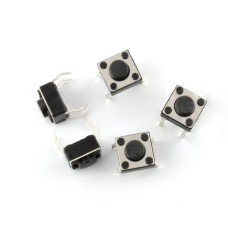 Tact Switch 6x6mm/4.3mm DIP - 5 pcs