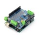 TB6612 Motor Shield - 4x DC motor driver - 12V/1.2A - Shield for Arduino