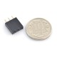 Karpomas lizdas 1x3 kaiščių 2.54mm - vertikalus