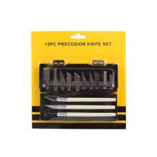 Set of precision knives for processing 3D prints - 13 blades + 3 handles