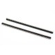 Precision single row 1x40 raster 2.54mm - female SIP40