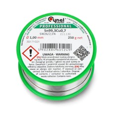 Solder Cynel LC99.3 SW26 250g/1mm - lead-free