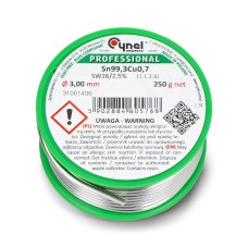 Solder Cynel LC99.3 SW26 250g/3mm - lead-free