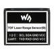 TOF lazerinis atstumo jutiklis - 15m - UART/I2C- Waveshare 21221