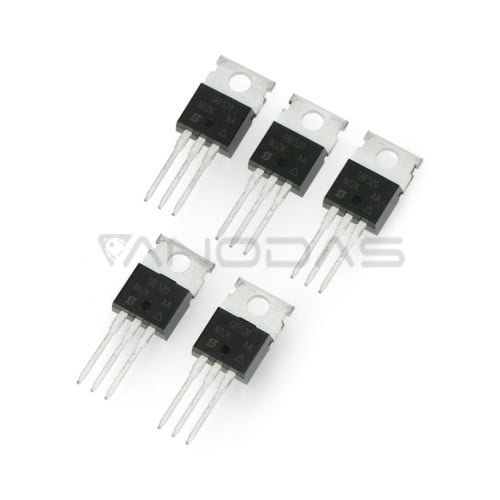Tranzistorius N-MOSFET IRF520NPBF - THT - 5 vnt Tranzistorius N-MOSFET IRF520NPBF - THT - 5 vnt