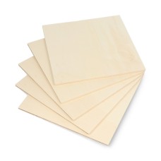 Poplar Plywood - 4mm - 160x160mm - 5pcs