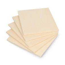 Poplar Plywood - 5mm - 110x120mm - 5pcs