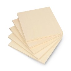 Poplar Plywood - 6mm - 110x120mm - 5pcs
