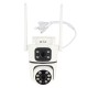 Tuya – išmanioji lauko IP kamera 350° WiFi P2P – RTX SmartCam Ai35