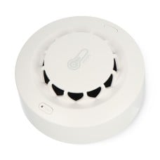 Tuya - išmanusis dūmų jutiklis su temperatūros ir drėgmės matavimu WiFi - RTX WSSTH3
