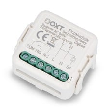 Tuya - single-channel mini voltage-free relay - ZigBee - Android/iOS application - OXT T250
