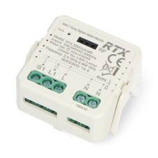 Tuya – vieno kanalo mini relė 10A – ZigBee – Android / iOS programėlė – RTX ZRS1LN-MR