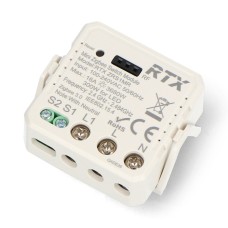 Tuya – vieno kanalo mini relė 16A – ZigBee – Android/iOS programa – RTX ZRS1M