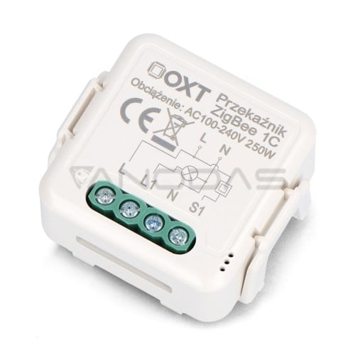 Tuya - single-channel mini relay - ZigBee - Android/iOS application - OXT T261 Tuya - single-channel mini relay - ZigBee - Android/iOS application - OXT T261