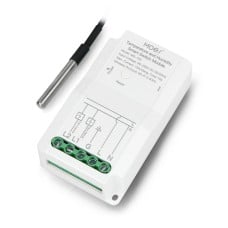 Tuya - WiFi jutiklis su zondu ir temperatūros jutikliu - Moes MS-103-WP