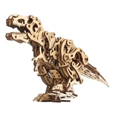 Tyrannosaurus Rex - mechaninis surinkimo modelis - fanera - 249 elementai - Ugearsmodels