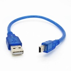 USB A to miniUSB B Cable - 30cm