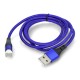 Magnetic cable USB A - USB type C - 1m - Akyga AK-USB-42