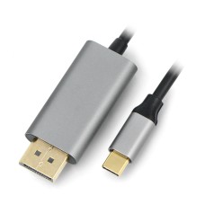 USB C - DisplayPort cable - 1.8m - Akyga AK-AV-16