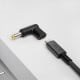 USB Type-C to DC 5.5/2.5mm Adapter - Universal Power Supply Plug - Akyga AK-ND-C01